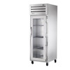 True Manufacturing STG1H-1G Spec Series 1 Section Heated Reach In Cabinet with Glass Door - Aluminum Sides & Interior