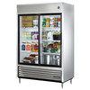 True Manufacturing TSD-47G-HC-LD Refrigerator - Two Sliding Glass Doors