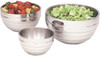 Vollrath 46592 Beehive Round Double Wall Insulated Serving Bowl - 6.9 Qt