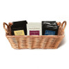 Willow Specialties 4165 Woven Basket with Handles - 11" x 8" x 3"