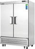 Everest EBF2 50 Cu Ft Reach-In Freezer - 2 Section