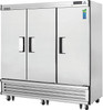 Everest EBF3 70 Cu Reach-In Freezer - Solid Door