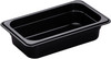 Cambro 42HP110 1/4 Size High Heat X-Pan - 2.5" Deep - Black Onyx