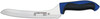 Dexter S360-9SCC-PCP 9" Scalloped Offset Slicer Knife - 360 Series - Blue Poly Handle