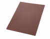 Winco CBBN-1520 15" X 20" Brown Cutting Board - Poly