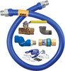 Dormont 1675KITS48 48" x 3/4" Gas Hose w/ Swivel and Quick Disconnect