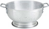 Winco ALO-11BH Aluminum 11 Qt. Colander - Footed Base