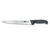 Victorinox 5.4503.25 10" Semi Flexible Carving Knife - Black Fibrox Handle