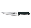 Victorinox 5.2033.19 7 1/2" Chef's Knife with Wavy Blade - Black Fibrox