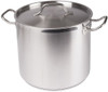 Winco SST-16 16 Qt. Induction Stock Pot