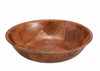 Winco WWB-10 10" Wood Salad Bowl