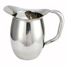 Winco WPB-2C 2 Qt. Bell Pitcher with Ice Guard