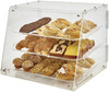 Winco ADC-3 3 Tier Acrylic Display Case - 21" x 18" x 16.5"