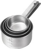TableCraft 724 4-Piece Stainless Steel Measuring Cup