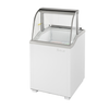 Turbo Air TIDC-26W-N 26" Ice Cream Dipping Cabinet (4) 3 Gallon Tub Capacity - White Exterior