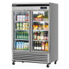 Turbo Air TSR-49GSD-N 2 Section Refrigerated Merchandiser - 44.14 Cu. Ft. - Super Deluxe Series