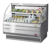 Turbo Air TOM-50LS-N Horizontal Open Display Merchandiser - Low-Profile - 9.8 Cu. Ft. Turbo Air TOM-50LS-N Horizontal Open Display Merchandiser - Low-Profile - 9.8 Cu. Ft.