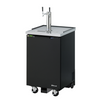 Turbo Air TBD-1SBD-N6 Beer Dispenser, Single 1/2 Barrel Capacity - Super Deluxe Series