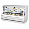 Turbo Air TCGB-72-W(B)-N 72" Refrigerated Bakery Display Case Curved Glass - Display Case Series