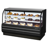Turbo Air TCGB-72-W(B)-N 72" Refrigerated Bakery Display Case Curved Glass - Display Case Series