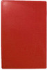 TableCraft CB1218RA 12" x 18" x 1/2" Red Cutting Board