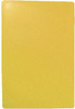 TableCraft CB1218YA 12" x 18" x 1/2" Yellow Cutting Board