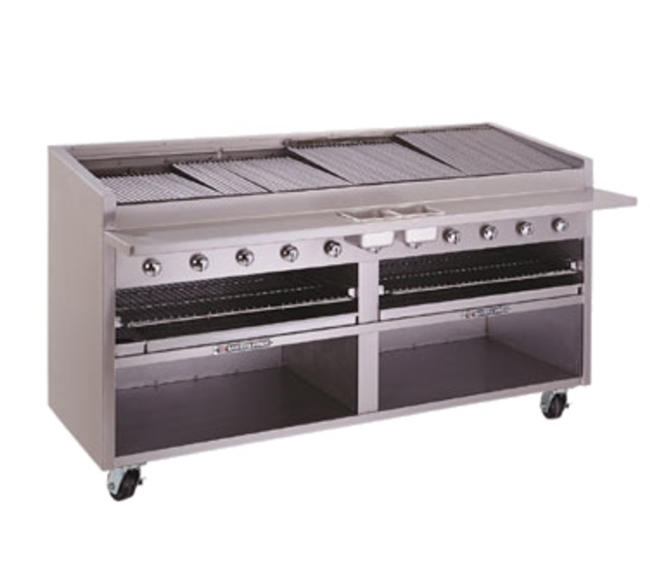 Bakers Pride F-72RS 72" Radiant Charbroiler - High Volume