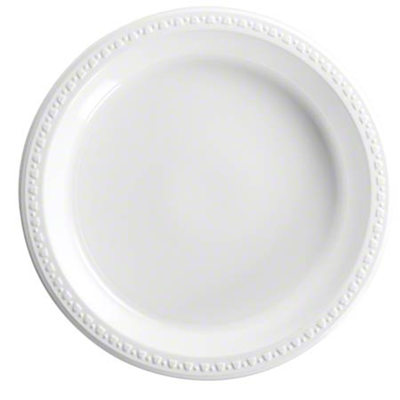 Callico 81210 10" White Plastic Disposable Plate