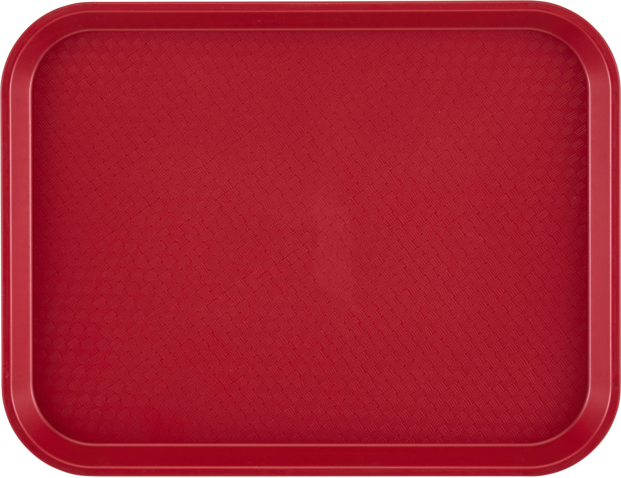 Cambro 1418FF416 Fast Food Tray - 14" x 18" - Cranberry