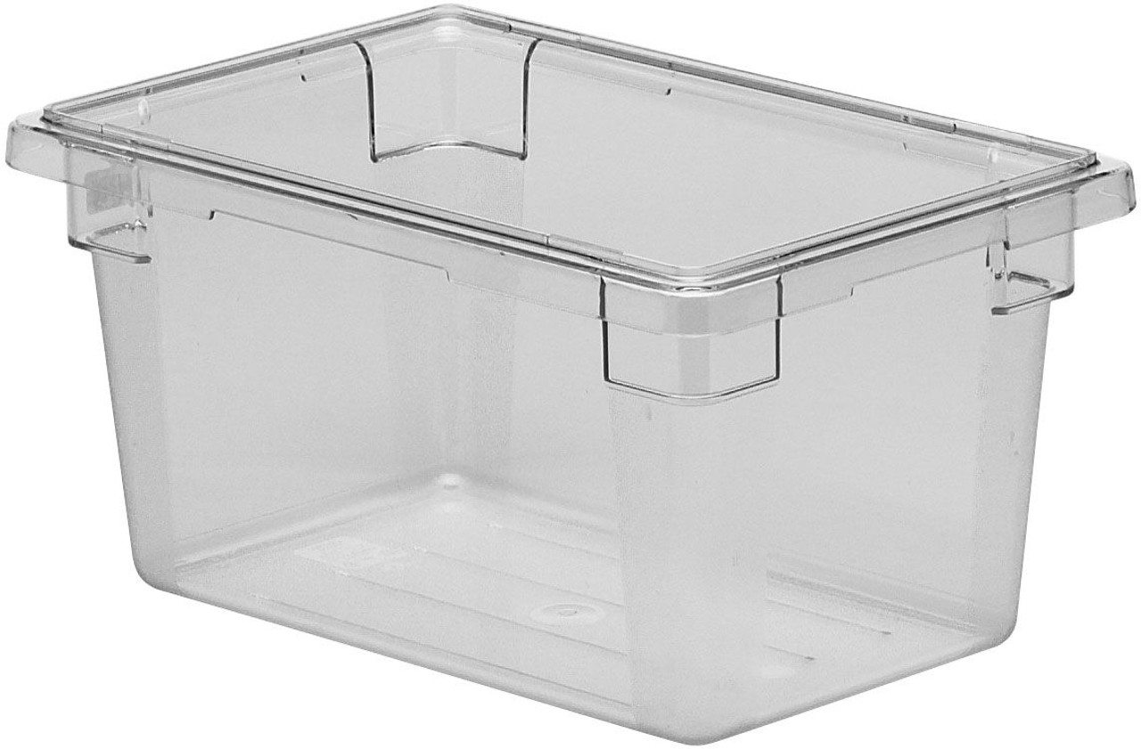 Cambro Clear Plastic Container 4.75 gallon with Lid