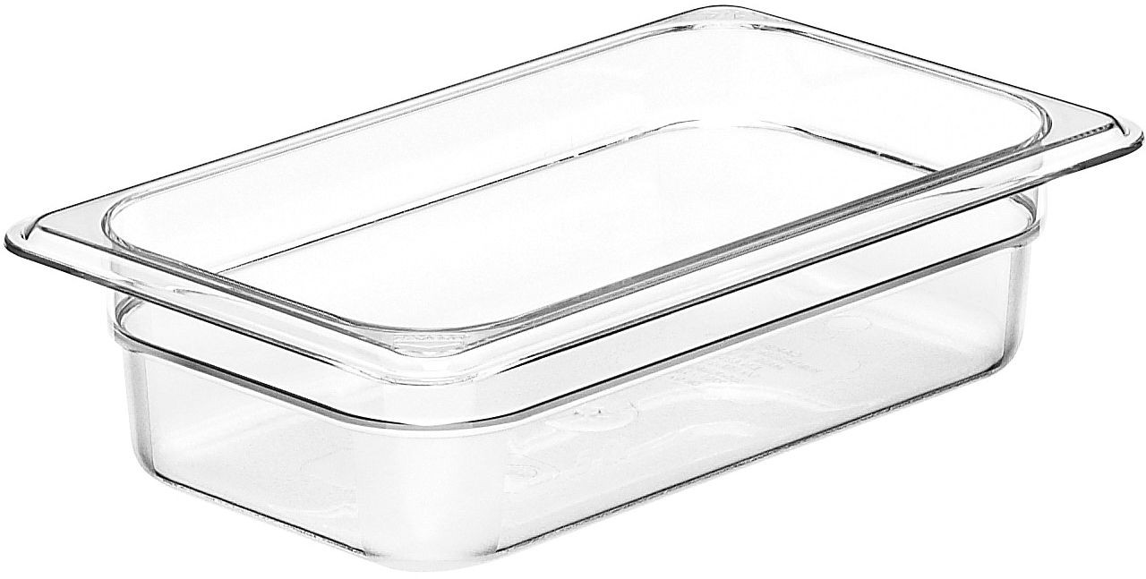 Cambro 42CW135 1/4 Size Food Storage Pan 2 1/2" Deep - Clear