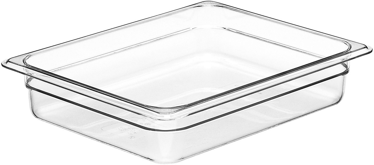 Cambro 22CW135 1/2 Size Food Storage Pan 2 1/2" Deep - Clear