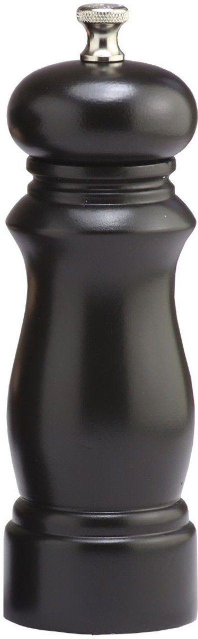 Chef Specialties 06352 Ebony Salem Salt Mill - 6"