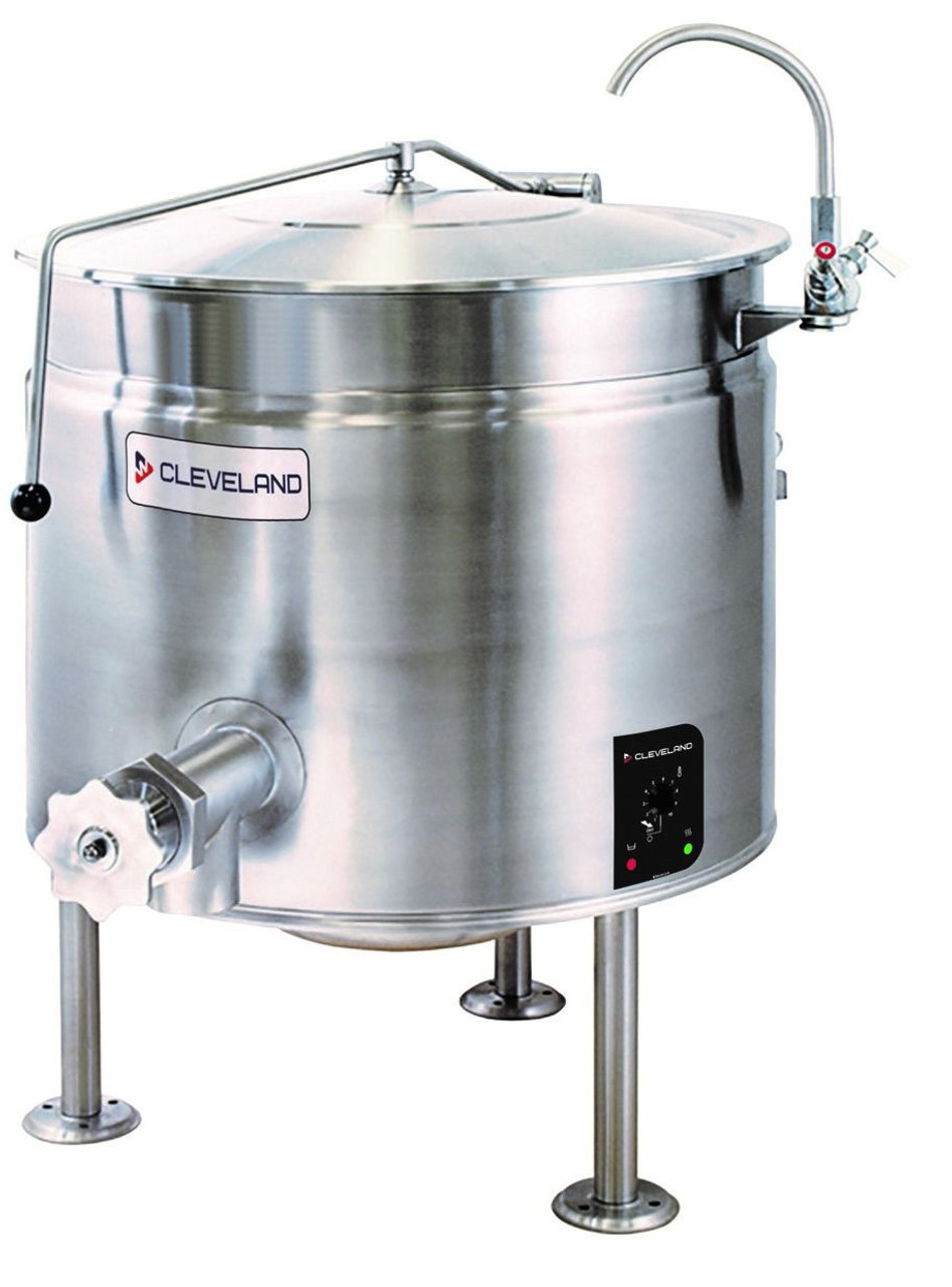 Cleveland KEL60SH 60 Gal. Stationary Steam Kettle - 2/3 Steam Jacket