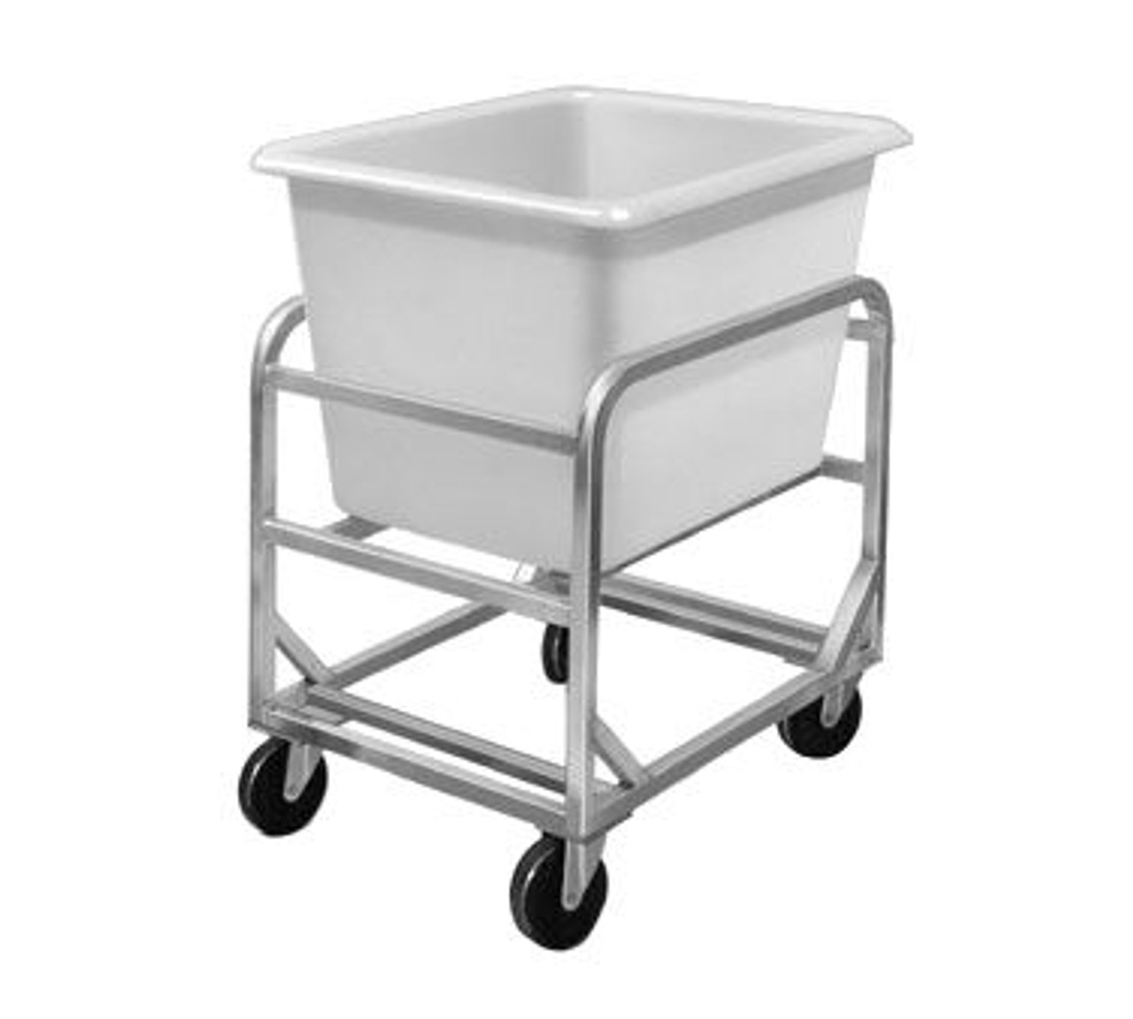 Channel 8SBC Stainless Bulk Cart with (1) 8 Bushel Poly Container