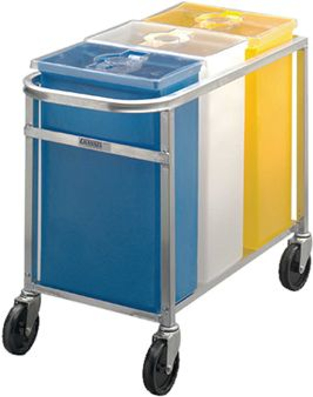 Channel 123P Ingredient Bin on Casters with 3 Color Bins