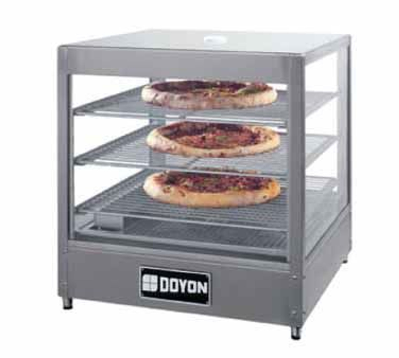 Doyon DRP3 Warmer / Display Case - 3 Rack for 18" Pizzas