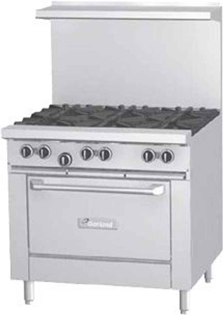 Garland US Range G36-4G12T 36" Starfire Range - Burners, Griddle, Modular