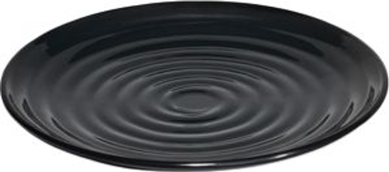 GET ML-81-BK Milano 9 1/2" Round Plate