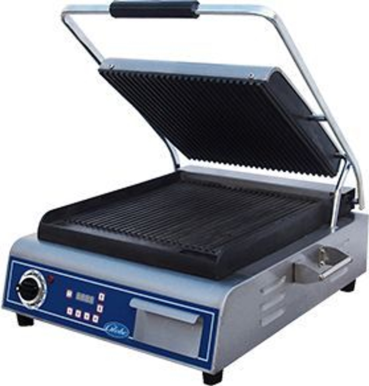 Kitchen Appliance Single Plate Panini Electric Grill and Electric Griddles  - China Electric Plate Panini Grill and Bain Marie Food Warmer price