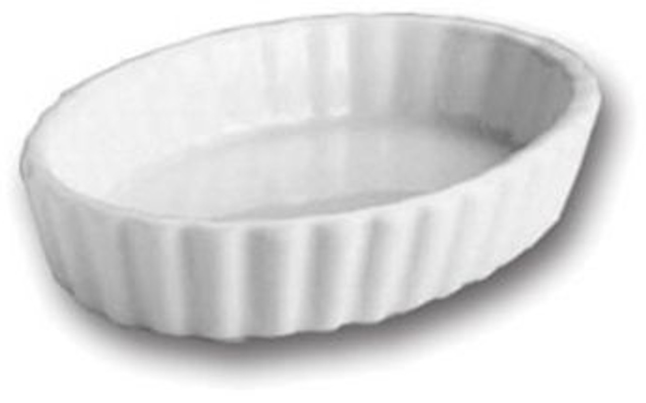 Steelite HL8530AWHA 6.5oz. Oval Souffle - White