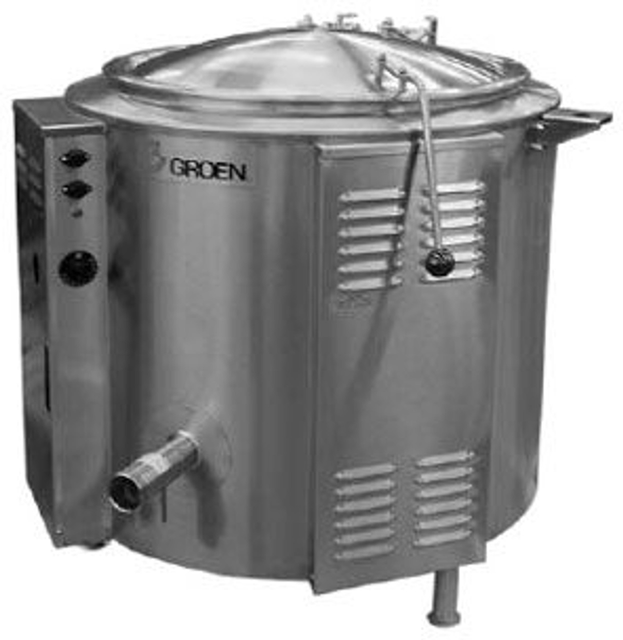 Groen EE-100 100 Gallon Steam Jacketed Floor Kettle - Electric