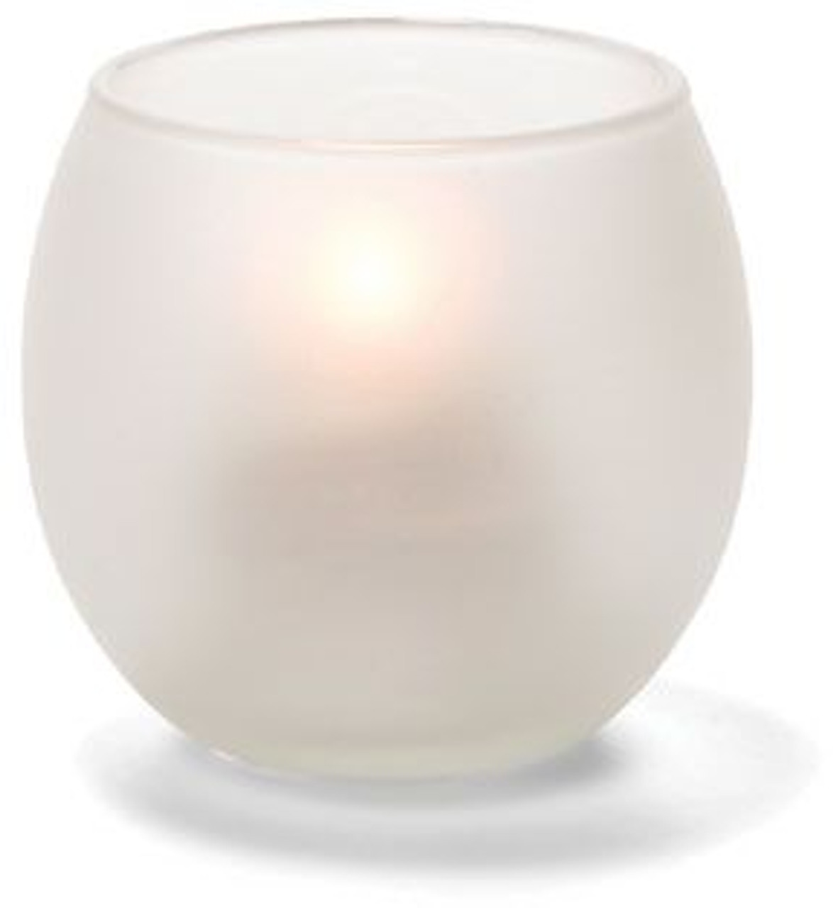 Hollowick 5119SC Tealight Lamp - Satin Crystal Glass