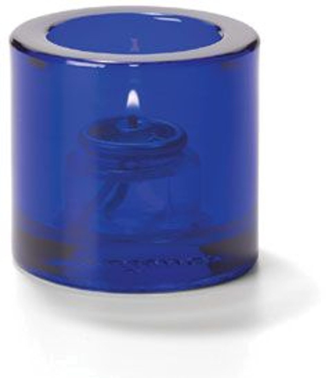 Hollowick 5140CBL Tealight Lamp - Thick Cobalt Blue Glass - 6 / CS