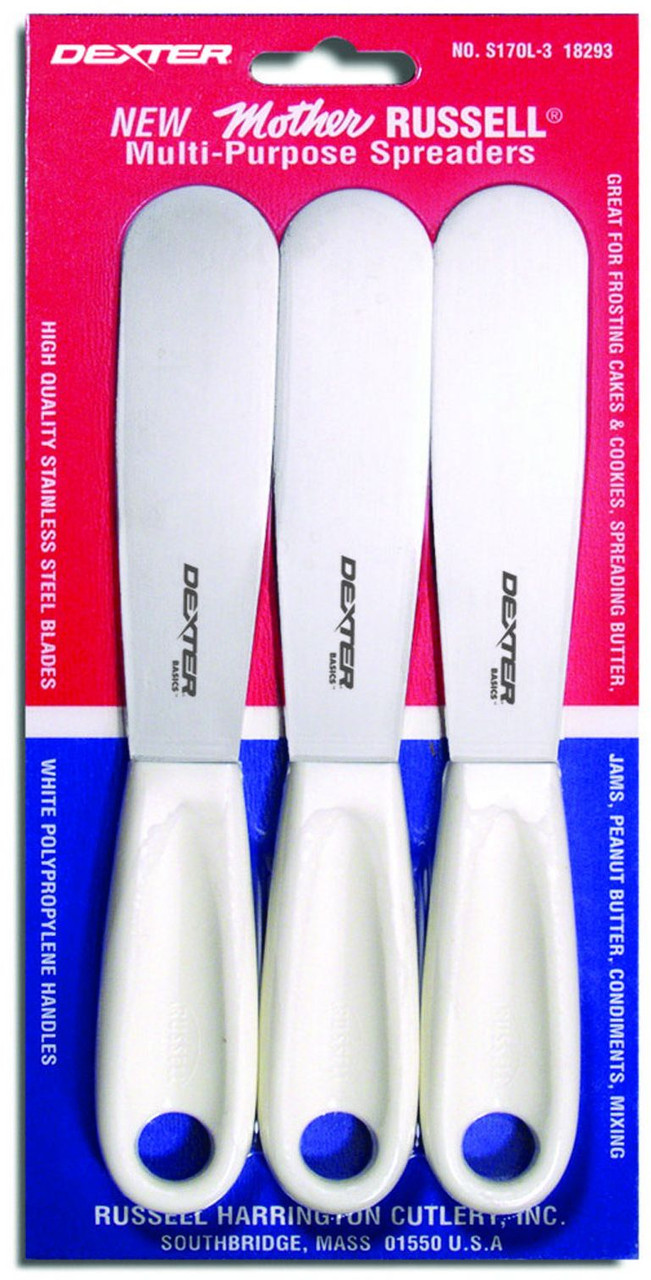 Dexter S170L-3 3" Sandwich Spreader (3 Pack) Sanisafe Dexter S170L-3 3" Sandwich Spreader (3 Pack) Sanisafe