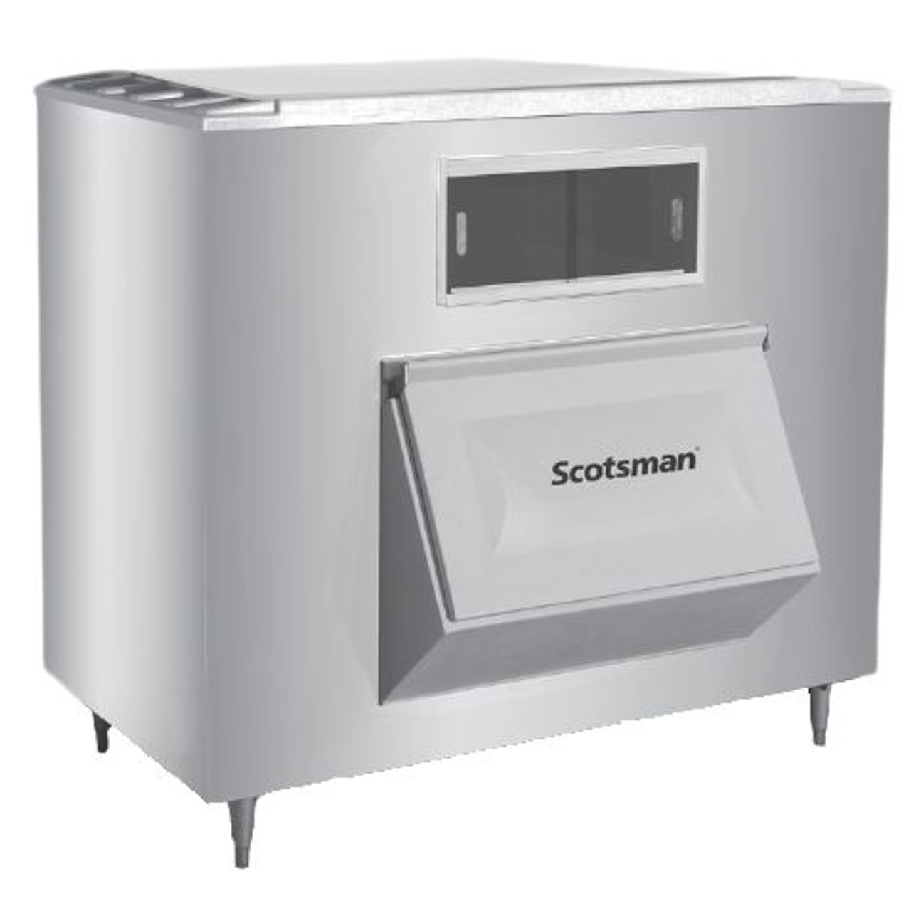 Scotsman BH1100SS-A 1100 lb Upright Ice Storage Bin - Stainless Steel