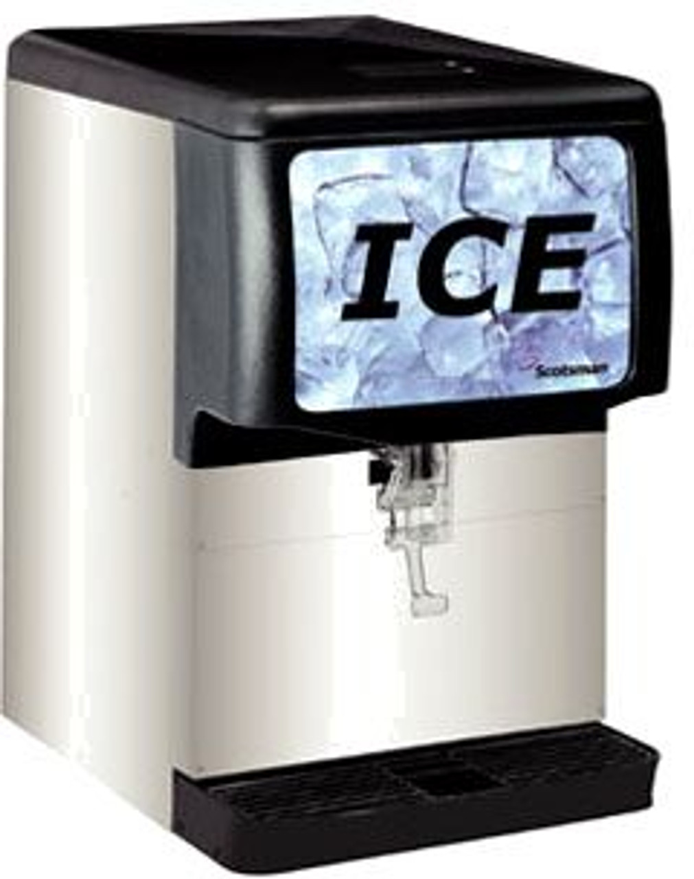 Scotsman ID150B-1 Counter Top Ice and Water Dispenser - 150 lb Storage Capacity