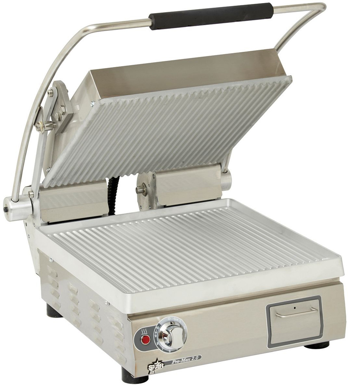 Star PGT14 19" x 23" Aluminum Plate Grooved Panini Grill