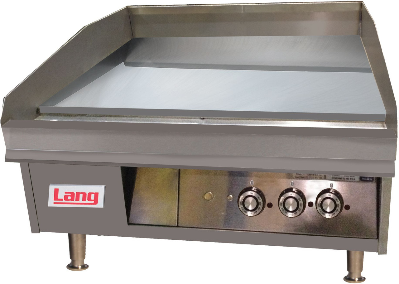 Lang 236T 36" Gas Countertop Griddle with Snap Action Thermostat