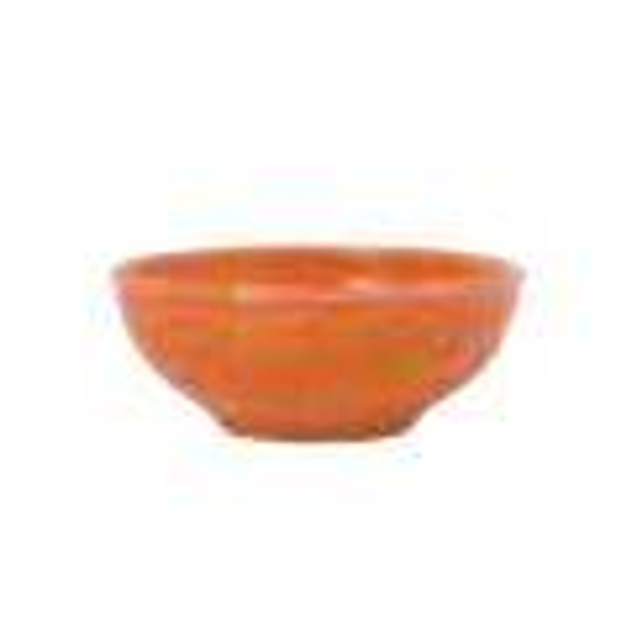 Syracuse 903044014 Cantina Uncarved Fruit Dish - Saffron - 5 1/8"